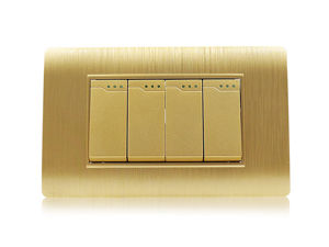 118M-05 4 Gang Wall Switch